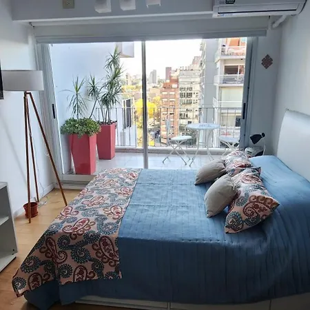 Encantador Estudio En Nunez Con Balcon Luminoso Buenos Aires Exterior photo