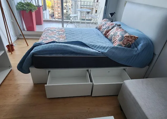 Encantador Estudio En Nunez Con Balcon Luminoso