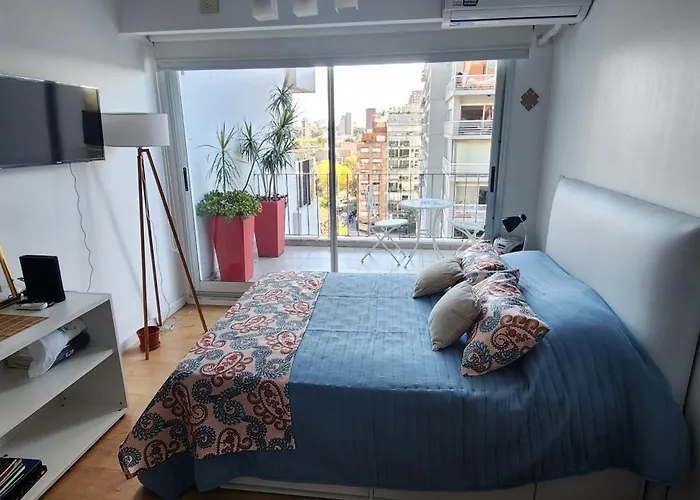 Encantador Estudio En Nunez Con Balcon Luminoso