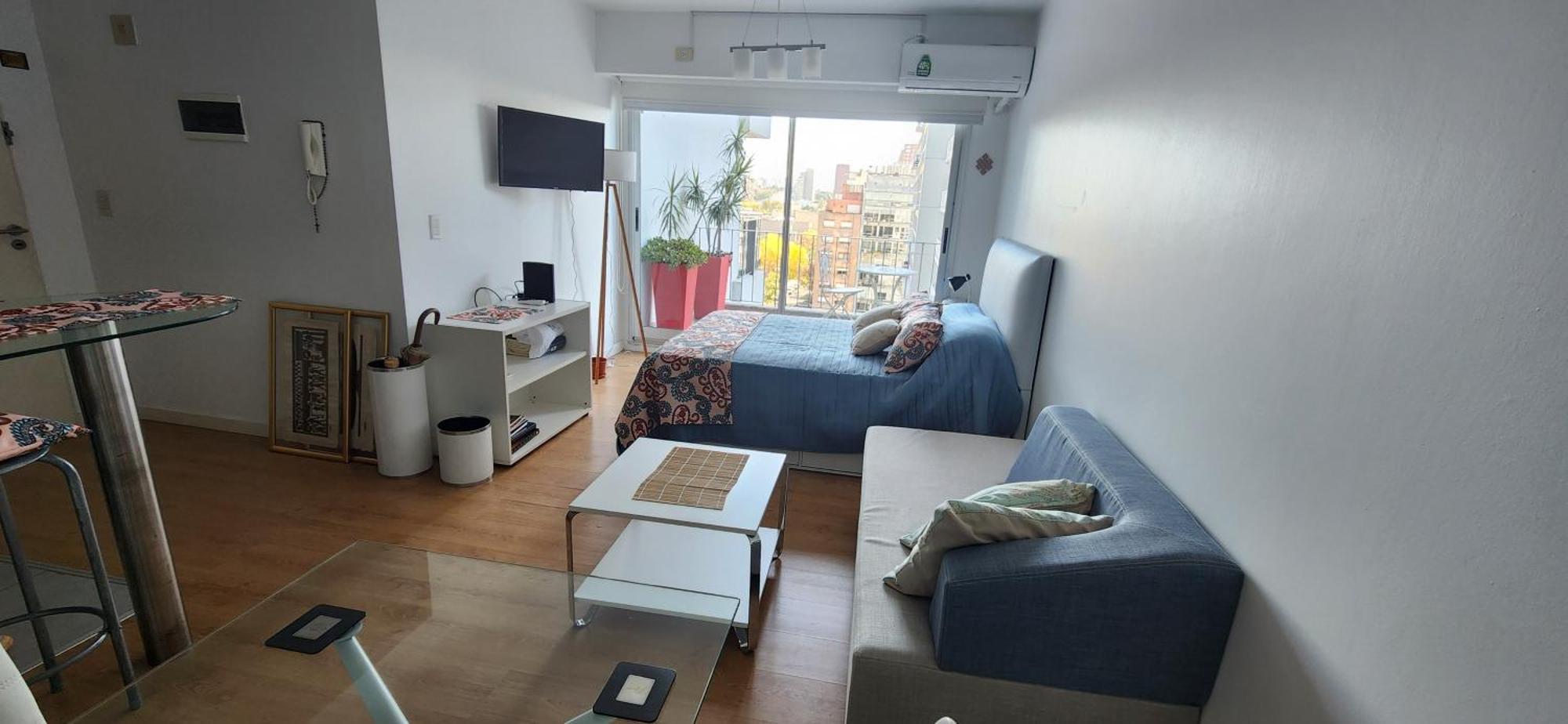 Apartment Encantador Estudio En Nunez Con Balcon Luminoso